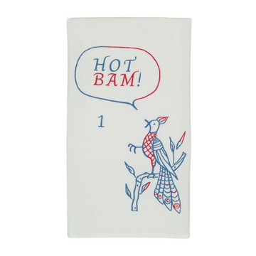 Hot Bam Mahjong Tea Towel