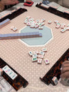 Cannage Blonde Mahjong Gaming Mat