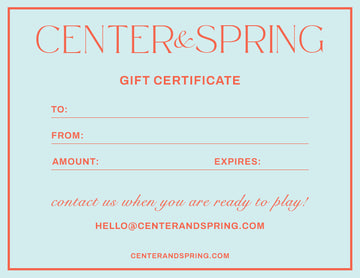 Gift Certificate
