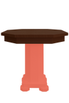 38" Collins Table - Wood