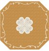 Nantucket Basket Mahjong Gaming Mat — No Cut Out